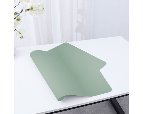 Килимок 450 * 900 шкірзам, двосторонній, товщина 3 мм, Tea Green, BOX