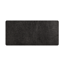 Килимок 450 * 900 шкірзам, двосторонній, товщина 3 мм, Black, BOX
