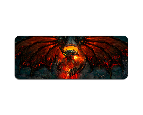 Килимок 300*600 тканинний World of Warcraft Dragon з боковою прошивкою, товщина 2 мм, Пакет Килимок 300*600 тканинний World of Warcraft Dragon з боковою прошивкою, товщина 2 мм, Пакет