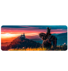 Килимок 300*800 тканинний Witcher 10 з боковою прошивкою, товщина 2 мм, Пакет