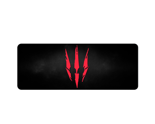 Килимок 300*800 тканинний Witcher 3 з боковою прошивкою, товщина 2 мм, Пакет