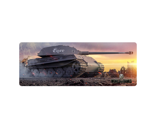 Килимок 300*700 тканинний World of Tanks-55, товщина 2 мм, OEM