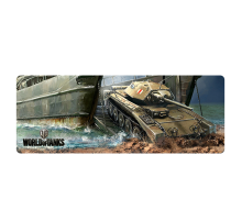 Килимок 300*700 тканинний World of Tanks-57, товщина 2 мм, OEM