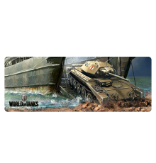Килимок 300*700 тканинний World of Tanks-57, товщина 2 мм, OEM