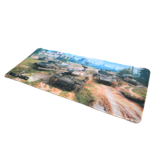 Килимок 300*700 тканинний World of Tanks-15, товщина 2 мм, OEM