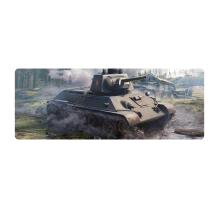 Килимок 300*700 тканинний World of Tanks-64, товщина 2 мм, OEM
