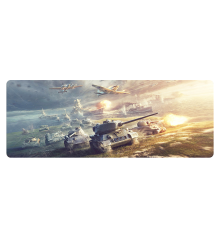 Килимок 300*700 тканинний World of Tanks-61, товщина 2 мм, OEM