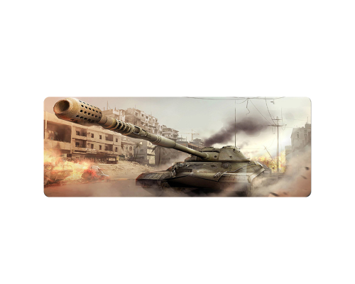 Килимок 300*700 тканинний World of Tanks-58, товщина 2 мм, OEM