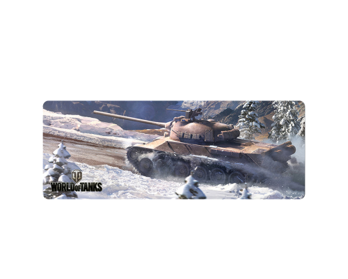 Килимок 300*700 тканинний World of Tanks-24, товщина 2 мм, Mix Color, OEM