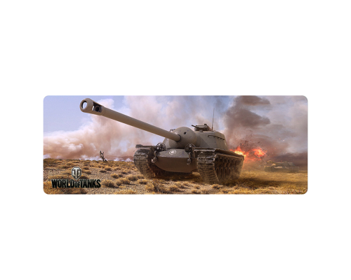 Килимок 300*700 тканинний World of Tanks-46, товщина 2 мм, OEM