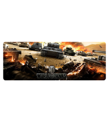 Килимок 300*700 тканинний World of Tanks-31, товщина 2 мм, OEM