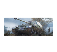 Килимок 300*700 тканинний World of Tanks-63, товщина 2 мм, OEM