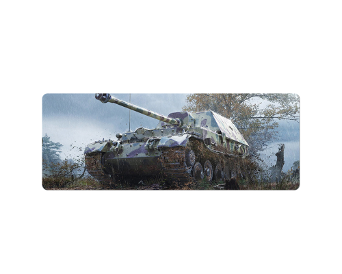 Килимок 300*700 тканинний World of Tanks-63, товщина 2 мм, OEM