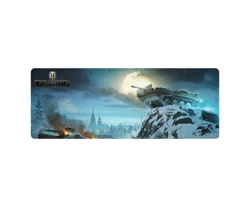 Килимок 300*700 тканинний World of Tanks-65, товщина 2 мм, OEM