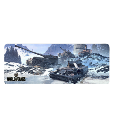 Килимок 300*700 тканинний World of Tanks-16, товщина 2 мм, OEM