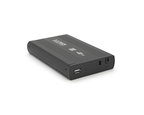 Карман , 3,5 "алюмінієвий корпус, інтерфейс USB2.0 SATA, Black
