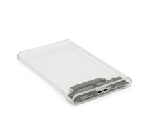 Карман ShuoLe U25E30, 2,5"прозорийй корпус,интерфейс USB3.0 SATA, transparent