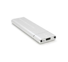 Карман зовнішний NVME Type-C, Silver