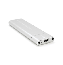 Карман зовнішний NVME Type-C, Silver