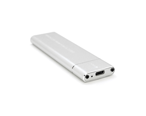 Карман зовнішний NVME Type-C, Silver