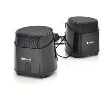 Колонки 2.0 Kisonli K500, для ПК і ноутбука, USB + 3.5mm, 2x3.5W, 20Hz- 20KHz, Black, BOX, Q50
