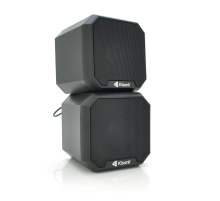 Колонки 2.0 Kisonli KS-02, для ПК і ноутбука, USB + 3.5mm, 2x3W, 20Hz- 20KHz, Black, BOX, Q50