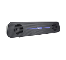 Колонки 2.0 Kisonli i-520, для ПК і ноутбука, USB + 3.5mm, 2x3W, 20Hz- 20KHz, Black, BOX, Q40