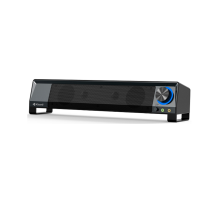 Колонки 2.0 Kisonli X2 для ПК та ноутбука, USB + 3.5mm, 2x3W, 20Hz-20KHz, DC: 5V, Black, BOX, Q30