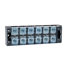 Клемна колодка 6-розрядна TB-4506 45A/600V, переріз дроту 0,5-4,0 мм2, 20 шт в упаковці, ціна за штуку