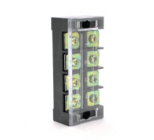 Клемна колодка 4-розрядна TB-4504 45A/600V, переріз дроту 0,5-4,0мм2, 50 шт в упаковці, ціна за штуку