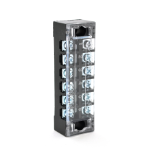 Клемна колодка 6-розрядна TB-1506 15A / 600V, перетин дроту 0,5-1,5мм2, 100 шт в упаковці, ціна за штуку