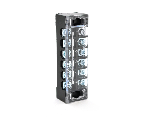 Клемна колодка 6-розрядна TB-1506 15A / 600V, перетин дроту 0,5-1,5мм2, 100 шт в упаковці, ціна за штуку Клемна колодка 6-розрядна TB-1506 15A / 600V, перетин дроту 0,5-1,5мм2, 100 шт в упаковці, ціна за штуку