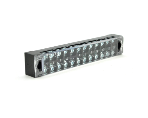 Клемна колодка 12-розрядна TB-1512 15A/600V, переріз дроту 0,5-1,5мм2, 50 шт в упаковці, ціна за штуку Клемна колодка 12-розрядна TB-1512 15A/600V, переріз дроту 0,5-1,5мм2, 50 шт в упаковці, ціна за штуку