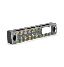 Клемна колодка 10-розрядна TB-1510 15A/600V, перетин дроту 0,5-1,5 мм2, 50 шт в упаковці, ціна за штуку