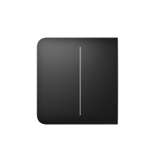 Бічна кнопка для двоклавішного вимикача Ajax SideButton (2-gang) black