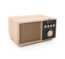 Колонка Kisonli G10 Bluetooth 5.0, 1х5W, 1200mAh, ≥90dB, USB/TF/BT/FM/AUX, DC: 5V/1A, Red-Wood, BOX, Q50