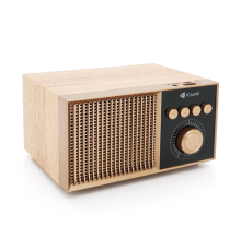 Колонка Kisonli G10 Bluetooth 5.0, 1х5W, 1200mAh, ≥90dB, USB/TF/BT/FM/AUX, DC: 5V/1A, Red-Wood, BOX, Q50