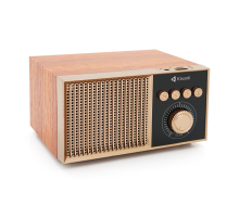 Колонка Kisonli G10 Bluetooth 5.0, 1х5W, 1200mAh, USB/TF/BT/FM/AUX, DC: 5V/1A, Brown, BOX, Q50