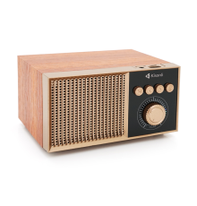 Колонка Kisonli G10 Bluetooth 5.0, 1х5W, 1200mAh, USB/TF/BT/FM/AUX, DC: 5V/1A, Brown, BOX, Q50