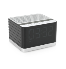Колонка Kisonli G8 Bluetooth 5.0, 1х5W, 2000mAh, USB/TF/BT/FM/AUX/LCD/Clock, DC: 5V/1A, Black,, BOX, Q40