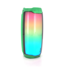 Бездротовий Bluetooth динамік PULSE 4 LED, 10W, 4000mAh, дистанція-10m, Green, Corton BOX