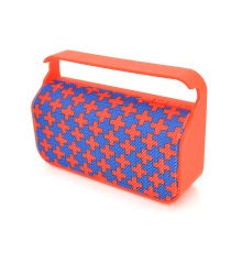Колонка T4 Bluetooth 4.1 до 10m, 1х3W, 4Ω, 600mAh, ≥90dB, TF card/USB, DC 5V, Blue-red