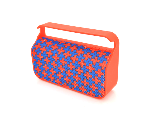 Колонка T4 Bluetooth 4.1 до 10m, 1х3W, 4Ω, 600mAh, ≥90dB, TF card/USB, DC 5V, Blue-red