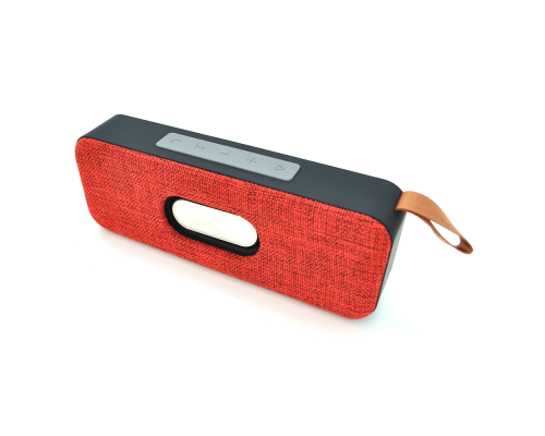Колонка T6 Bluetooth 4.1 до 10m, 1х3W, 4Ω, 600mAh, ≥90dB, TF card/USB, DC 5V, Red