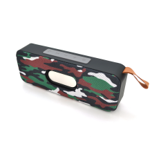 Колонка T6 Bluetooth 4.1 до 10m, 1х3W, 4Ω, 600mAh, ≥90dB, TF card/USB, DC 5V, Camouflage