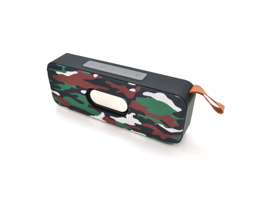 Колонка T6 Bluetooth 4.1 до 10m, 1х3W, 4Ω, 600mAh, ≥90dB, TF card/USB, DC 5V, Camouflage
