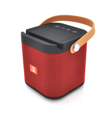 Колонка J12 Bluetooth 4.1 до 10m, 1х3W, 4Ω, 600mAh, ≥90dB, TF card/USB, DC 5V, Red