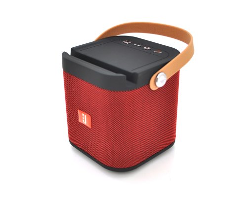 Колонка J12 Bluetooth 4.1 до 10m, 1х3W, 4Ω, 600mAh, ≥90dB, TF card/USB, DC 5V, Red
