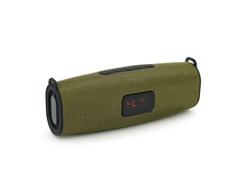 Колонка DH7+Display Bluetooth 4.1 до 10m, 1х3W, 4Ω, 400mAh, ≥90dB, TF card/USB, ремень, DC 5V, Green
