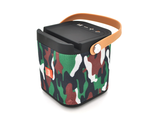 Колонка J12 Bluetooth 4.1 до 10m, 1х3W, 4Ω, 600mAh, ≥90dB, TF card/USB, DC 5V, Camouflage